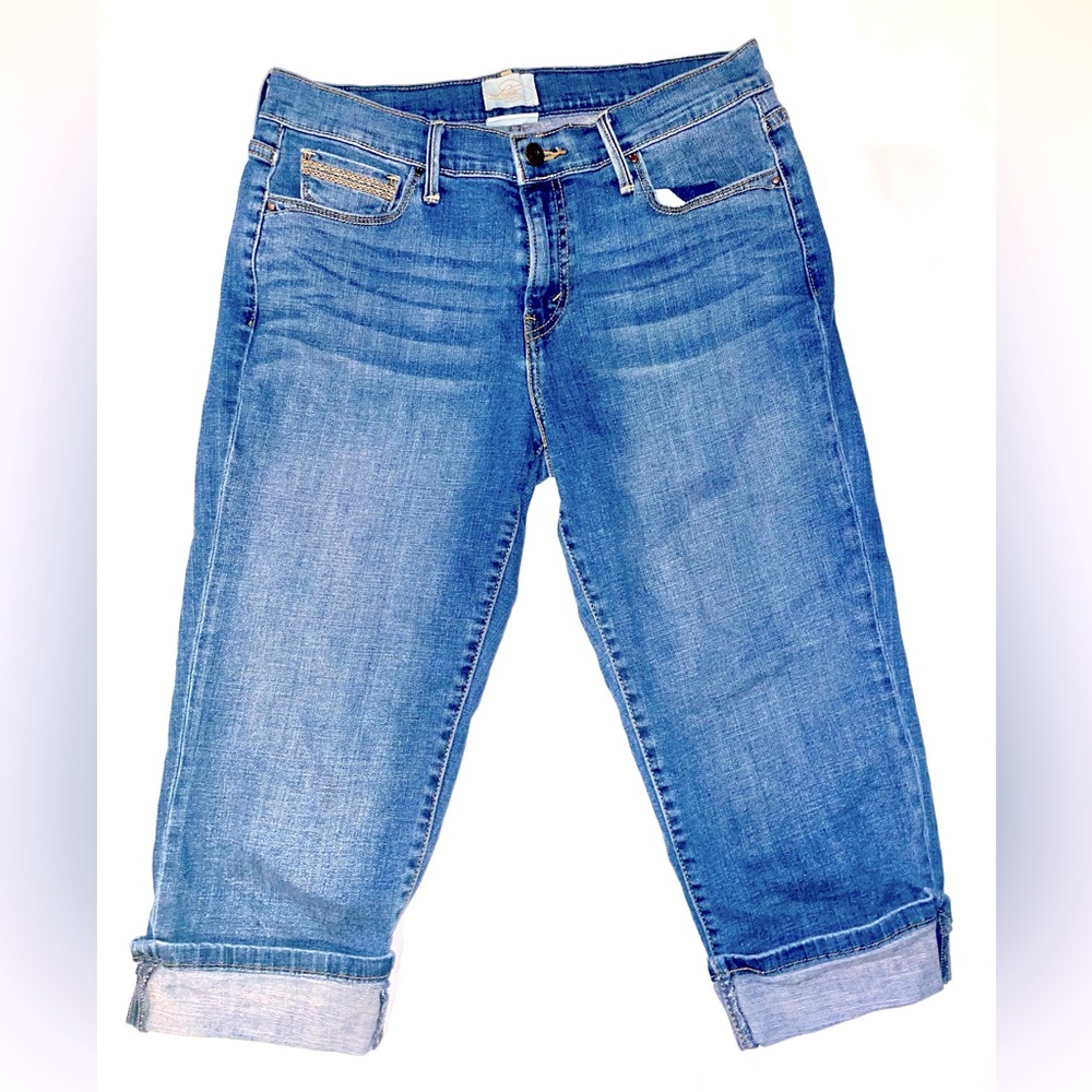 Levi's 515 cuffed capri